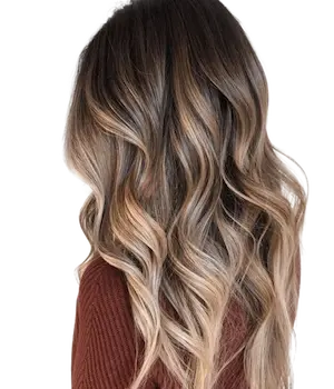 Reverse balayage